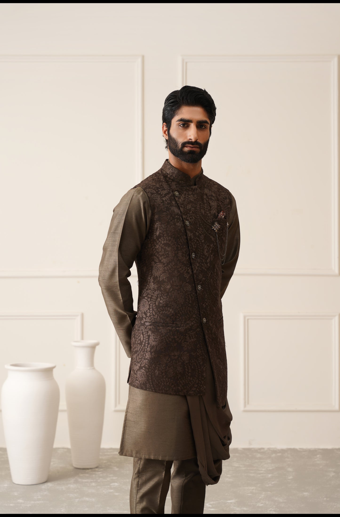 Buy tuxedo waistcoat-Lagan Wedding