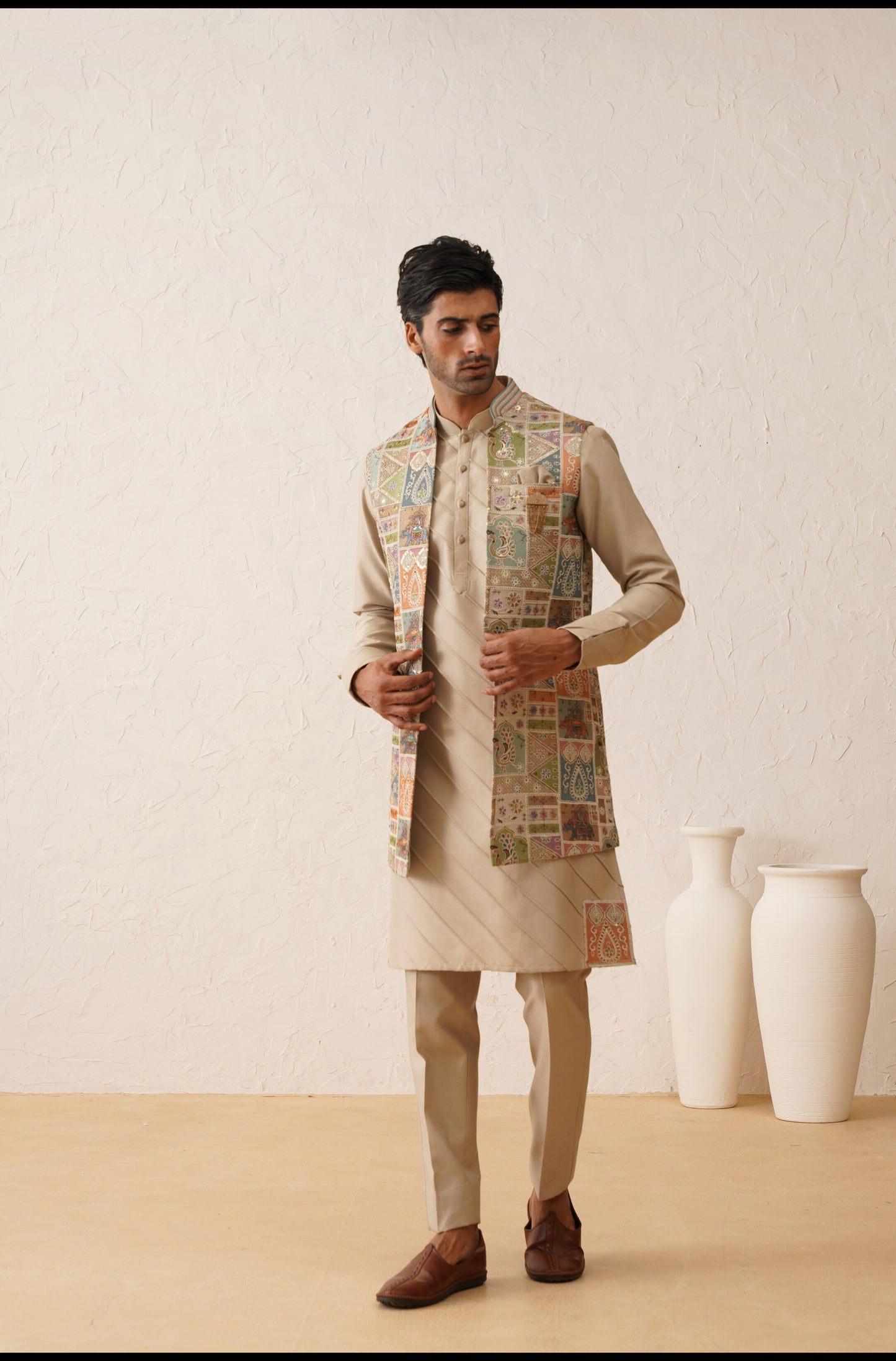 Shop kurta and waistcoat-Lagan Wedding