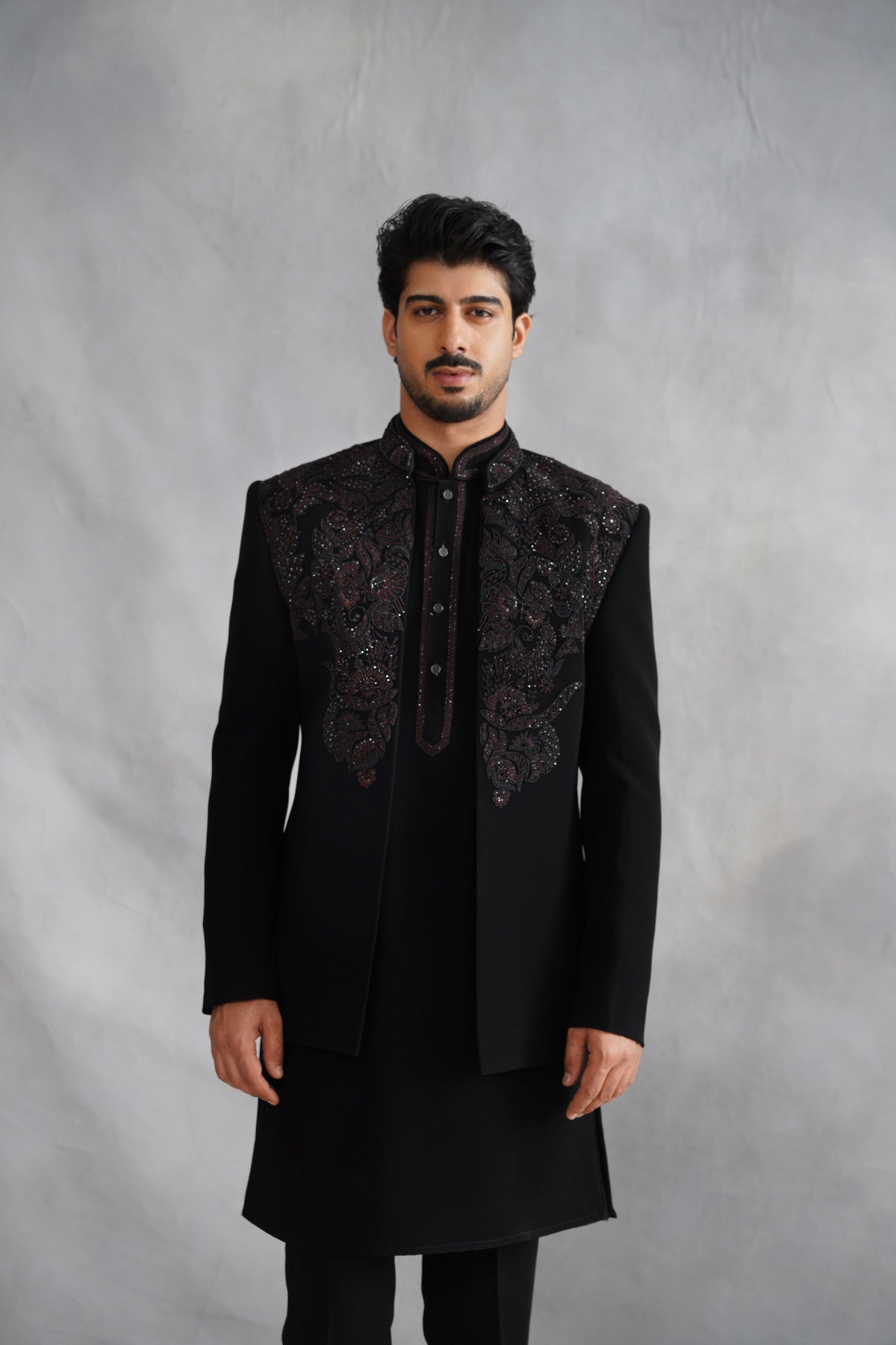 Black Indo Western for Men Buy Online