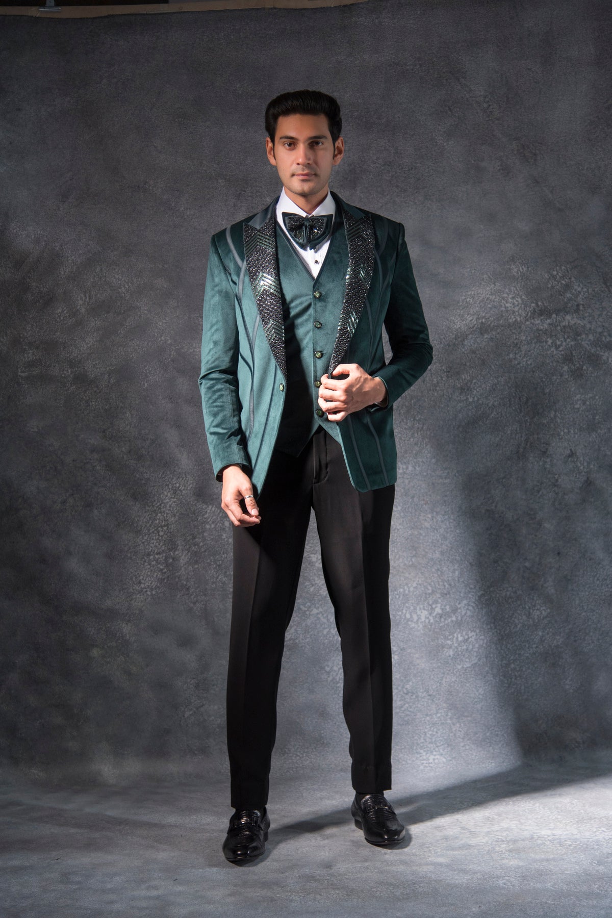 Buy Bottle Green Tuxedo Suits for Men Online Best Tuxedo Suit