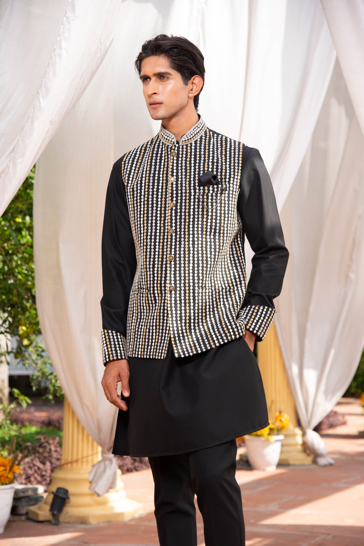 Buy waistcoat with kurta-Lagan Wedding