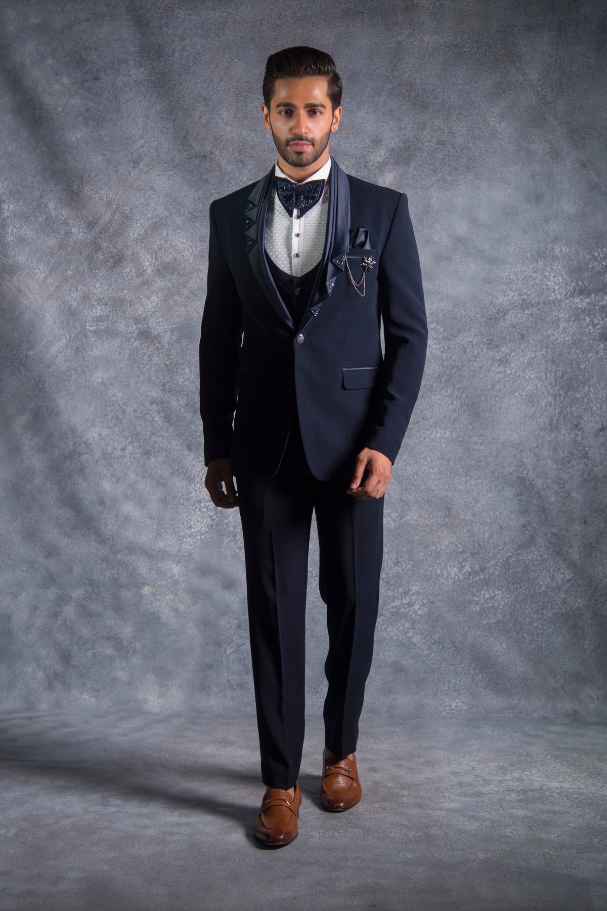 Buy Navy Blue Tuxedo Best Tuxedo Suits for Men Online Wedding