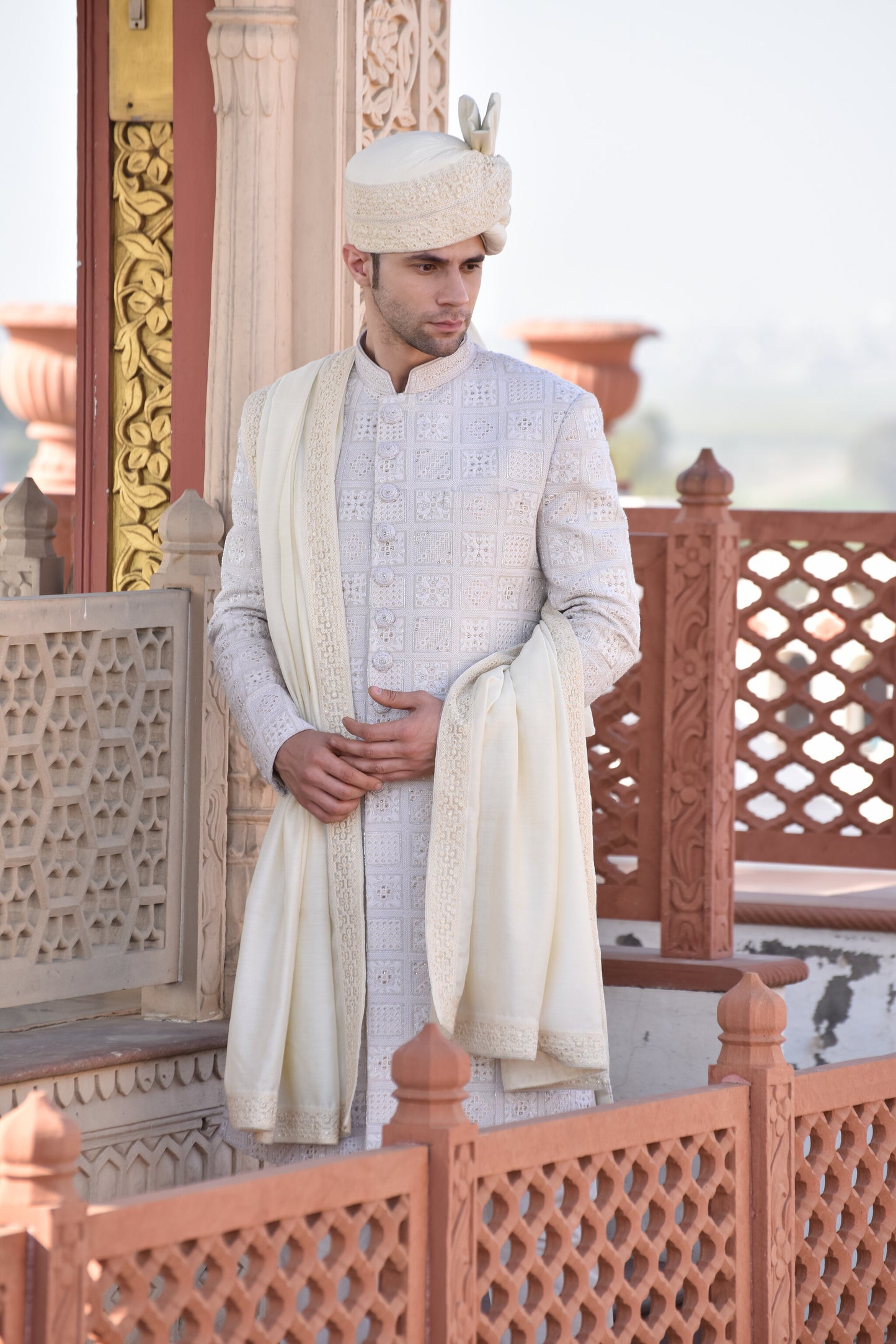 Buy Embroidered Sherwani- Lagan Wedding