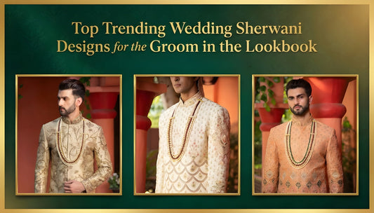 Top Trending Wedding Sherwani Designs for the Groom in the Lookbook