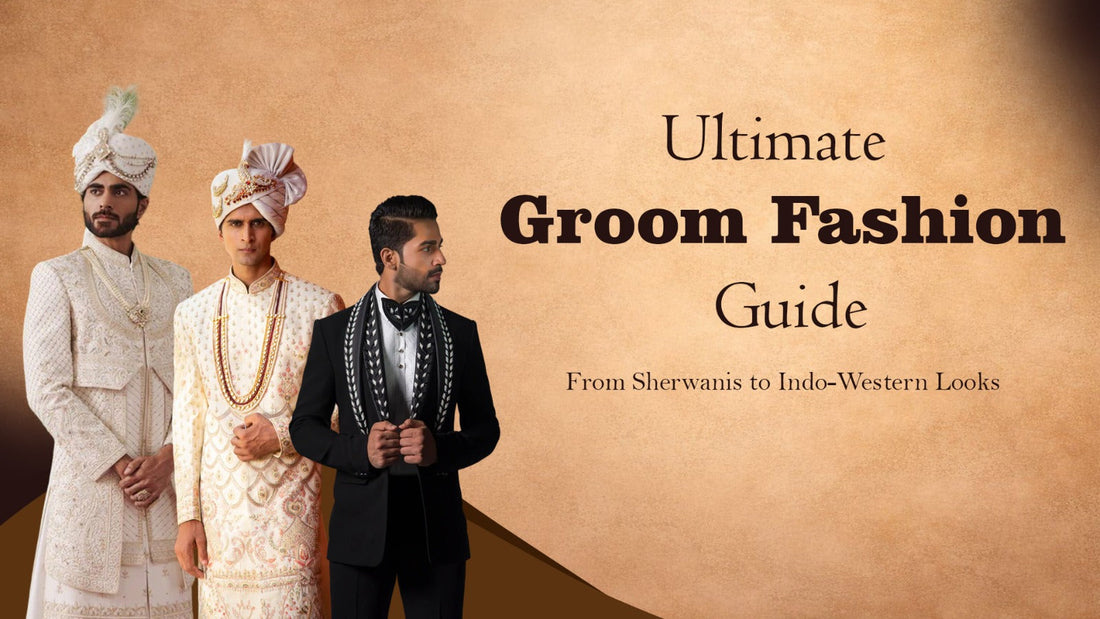 Ultimate Groom Fashion Guide: From Sherwanis to Indo-Western Looks