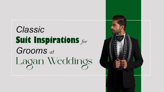 The Essence of Sophistication: Classic Suit Inspirations for Grooms at Lagan Weddings