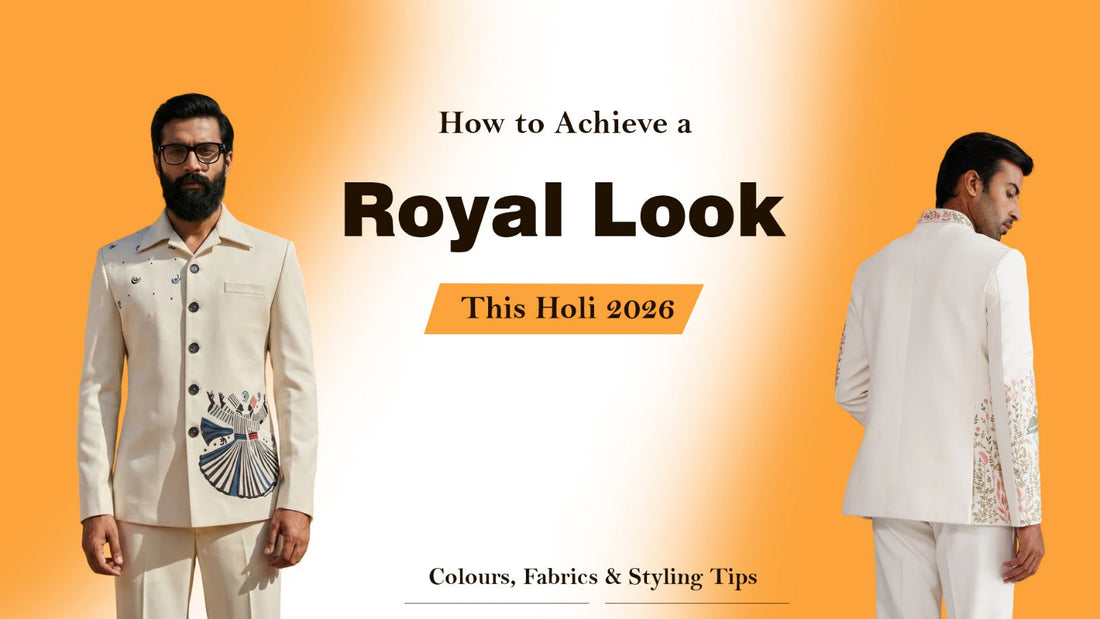 How to Achieve a Royal Look This Holi 2026: Colours, Fabrics & Styling Tips