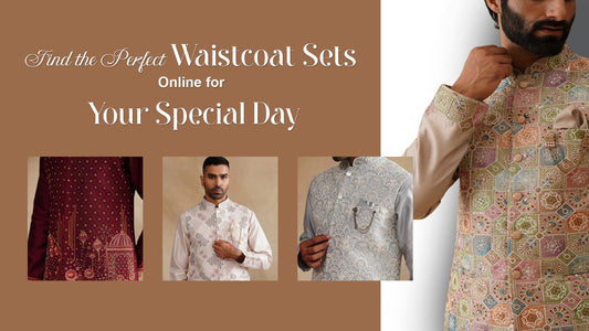 Elevate Your Style: Find the Perfect Waistcoat Sets Online for Your Special Day