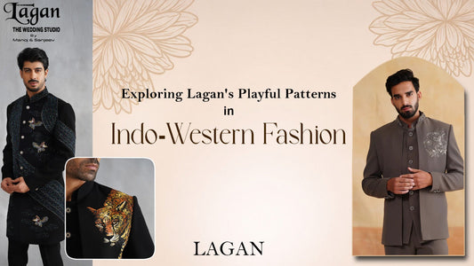 The Power of Prints: Exploring Lagan's Playful Patterns in Indo-Western Fashion