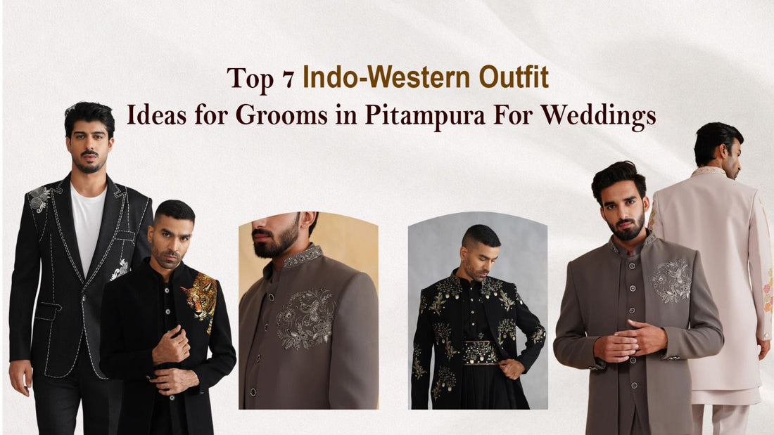 Top 7 Indo-Western Outfit Ideas for Grooms in Pitampura For Weddings