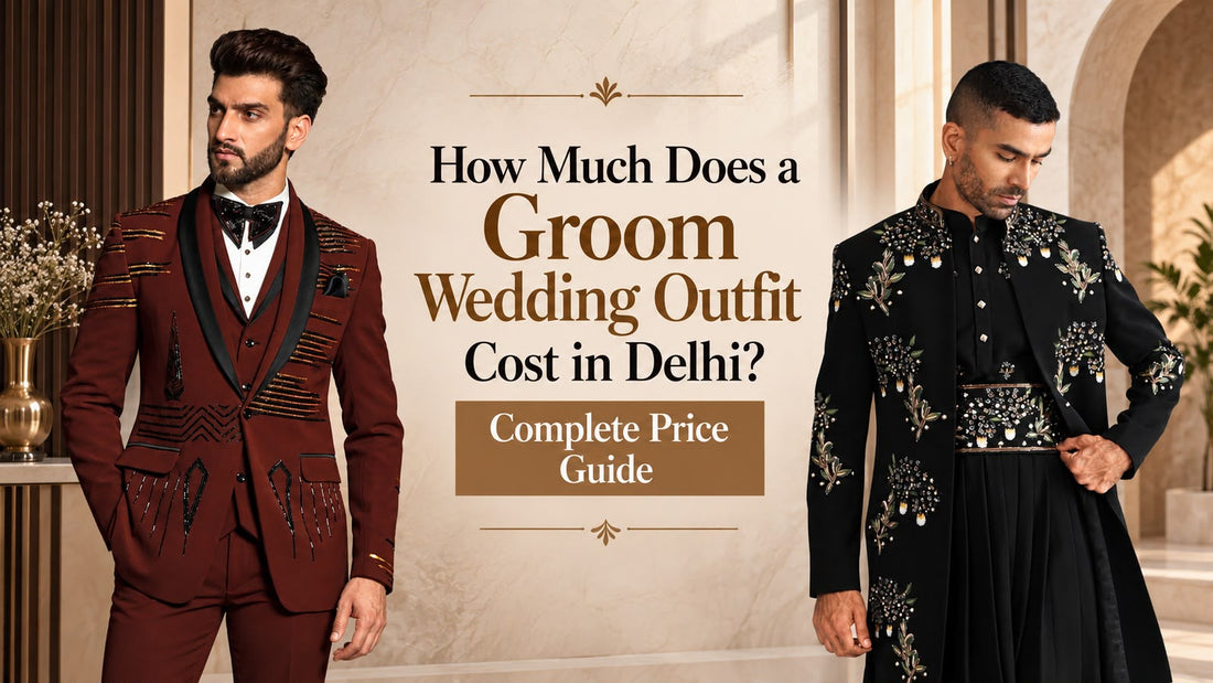 How Much Does a Groom Wedding Outfit Cost in Delhi? Complete Price Guide