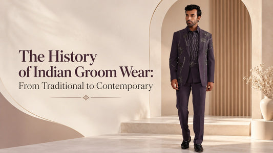 The History of Indian Groom Wear: From Traditional to Contemporary