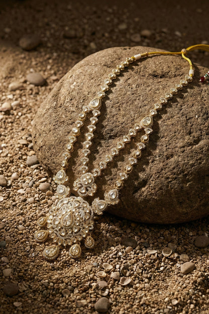 Double-Layer Clear Stone Mala