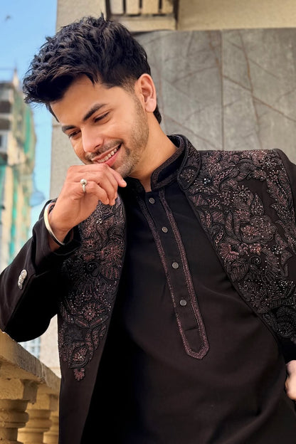 Siddharth Nigam In Our Hand Embroidered Indowestern