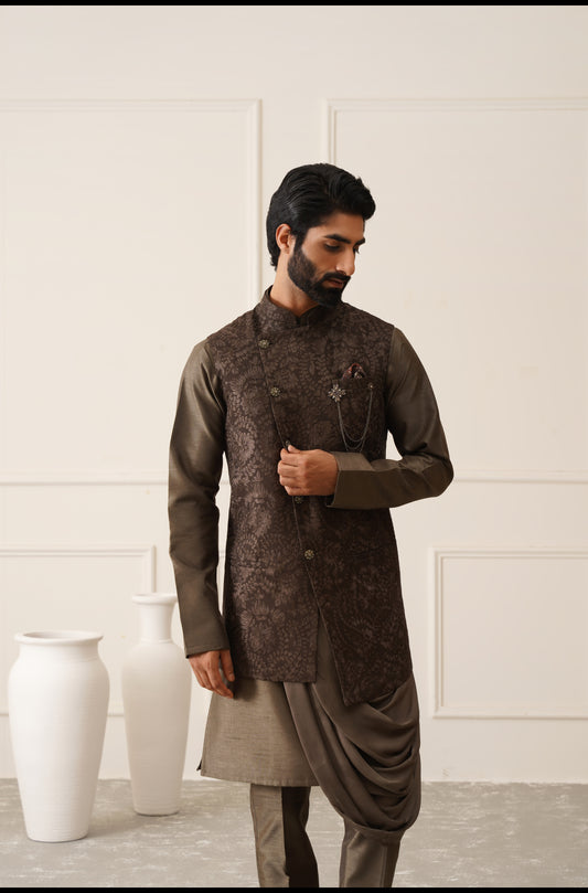 Buy waistcoat with kurta-Lagan Wedding 
