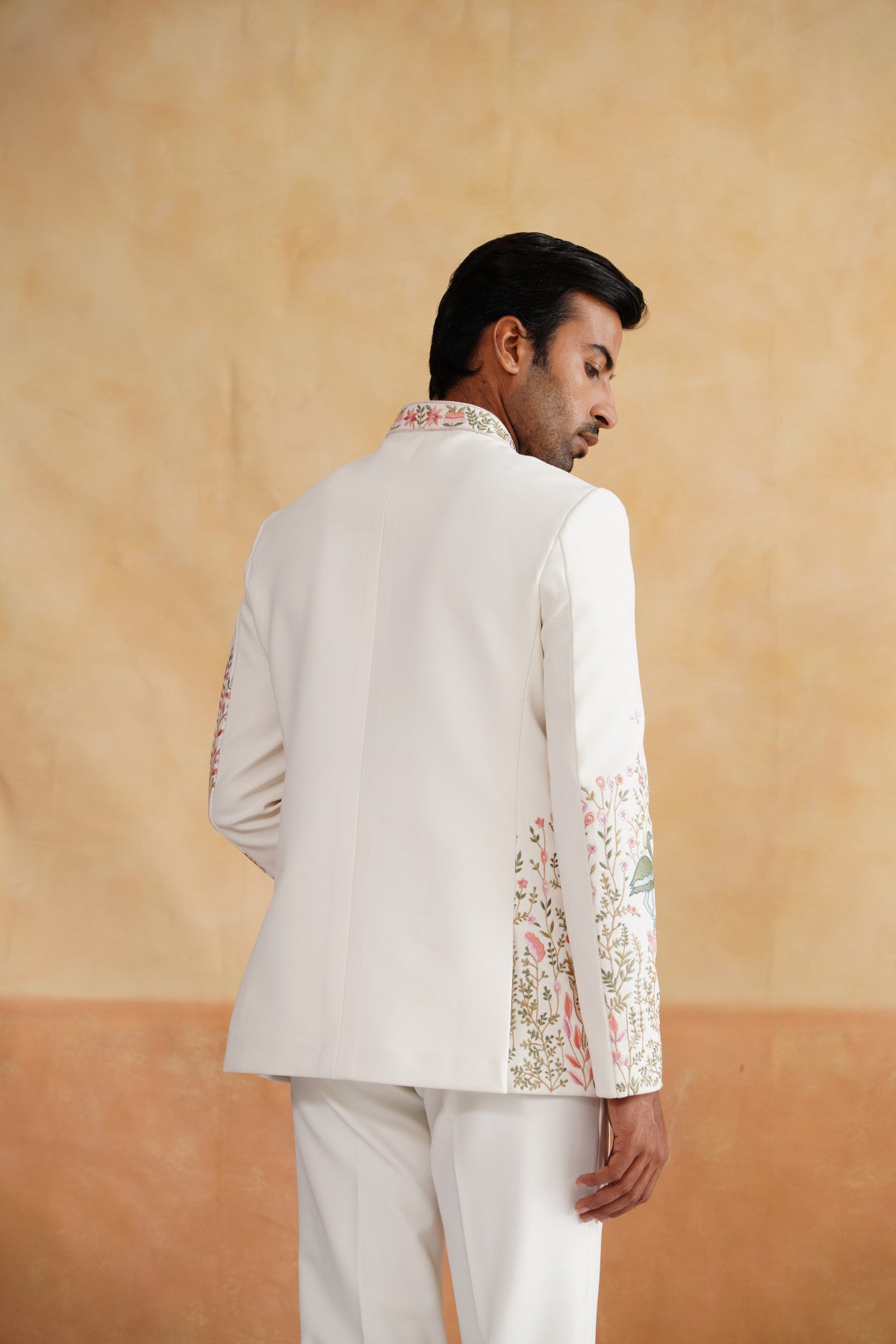Shop ivory bandhgala set men online
