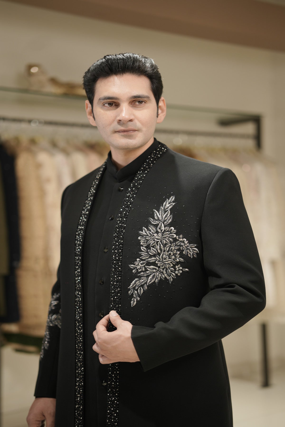 Buy black indo western outfit online