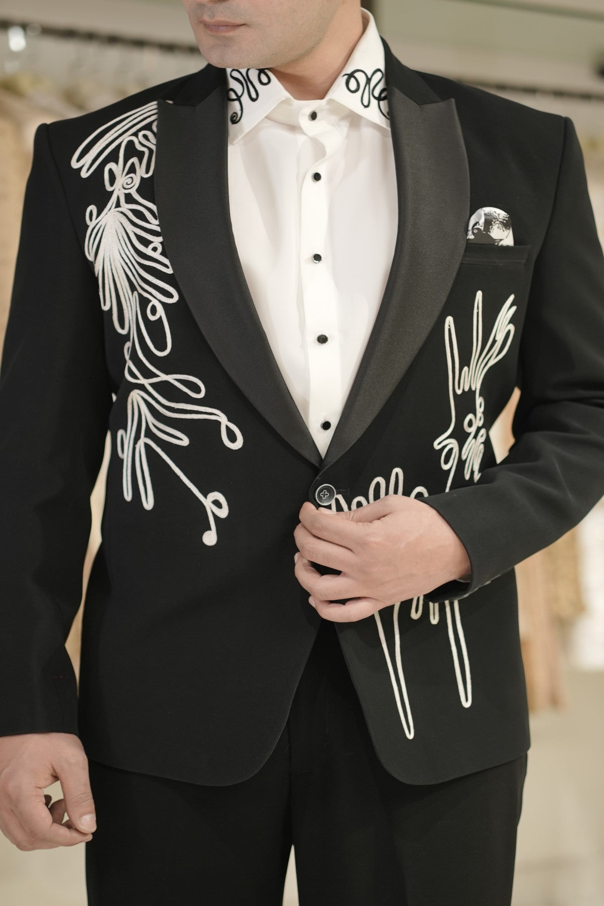 Buy black tuxedo  for wedding online