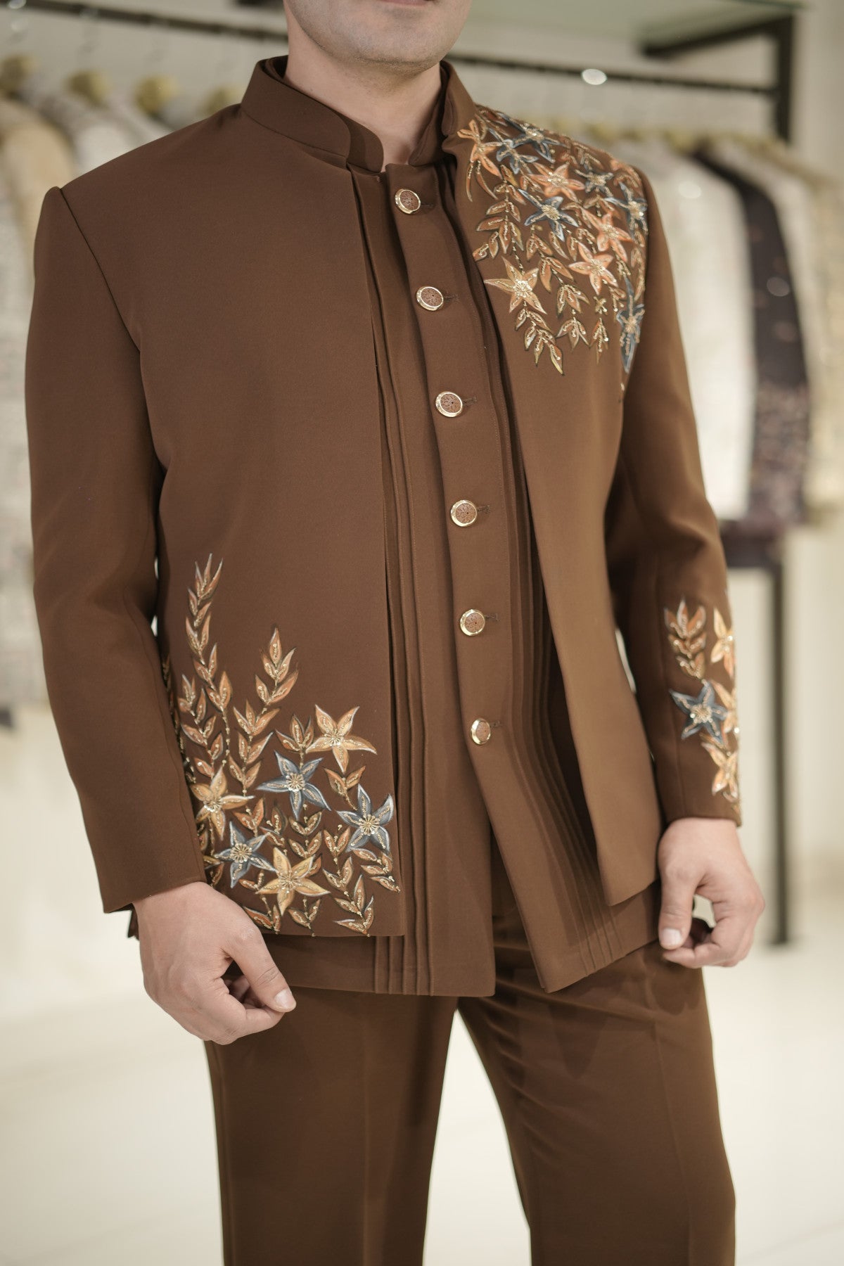Shop mens wedding suit indo western suit for men
