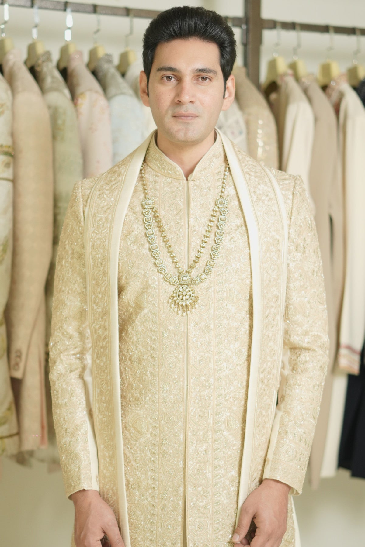 Embroidered sherwani for groom buy online
