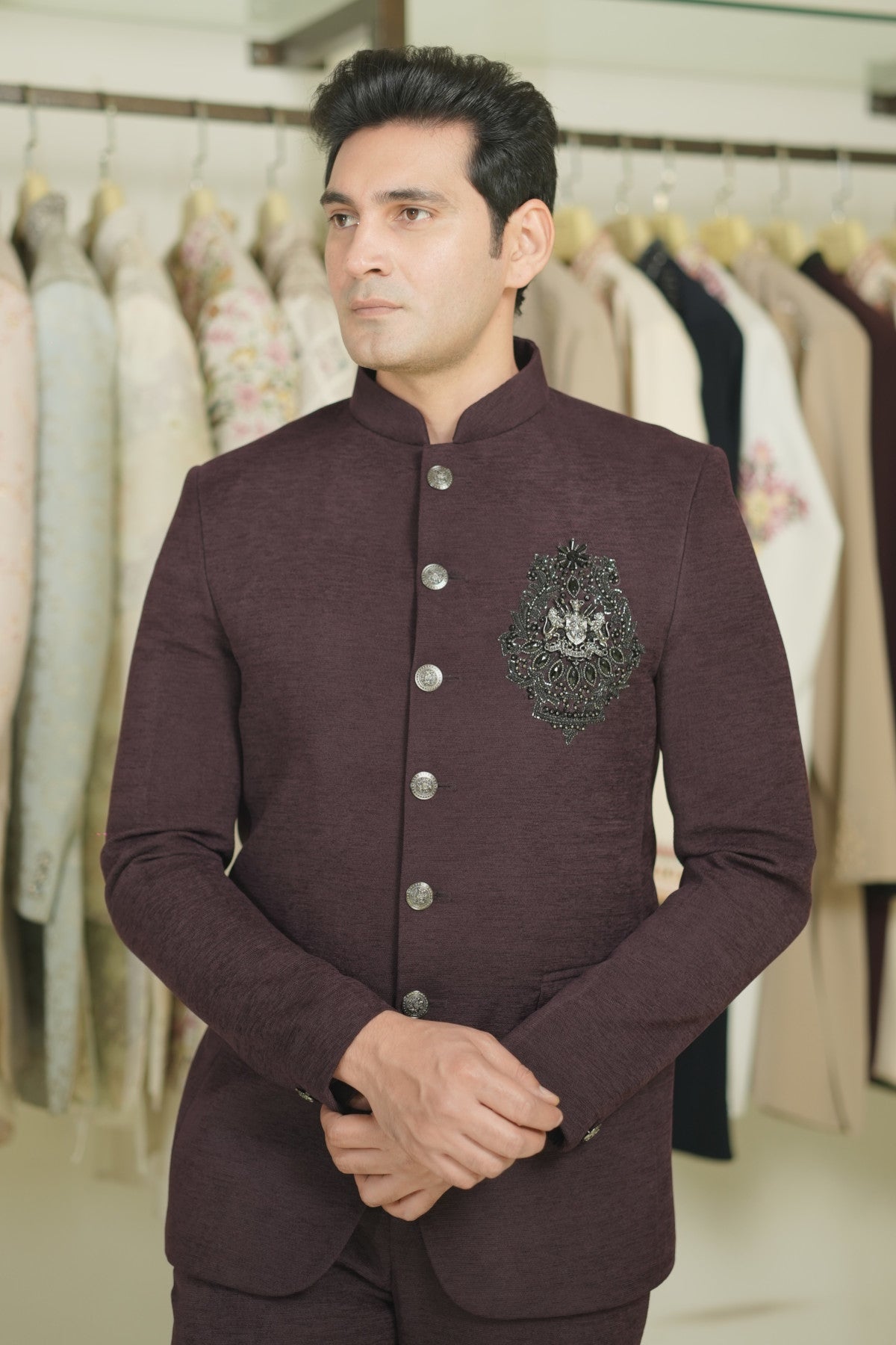Jodhpuri bandhgala suit for men shop online