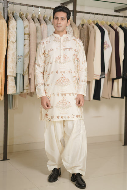 Ganesha Mantra kurta set buy online
