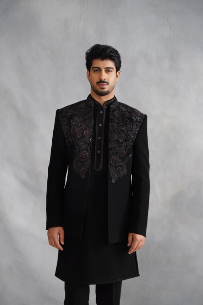 Black Indo Western for Men Buy Online