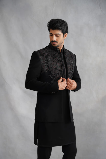 Shop Black Indo Western Wear for Men
