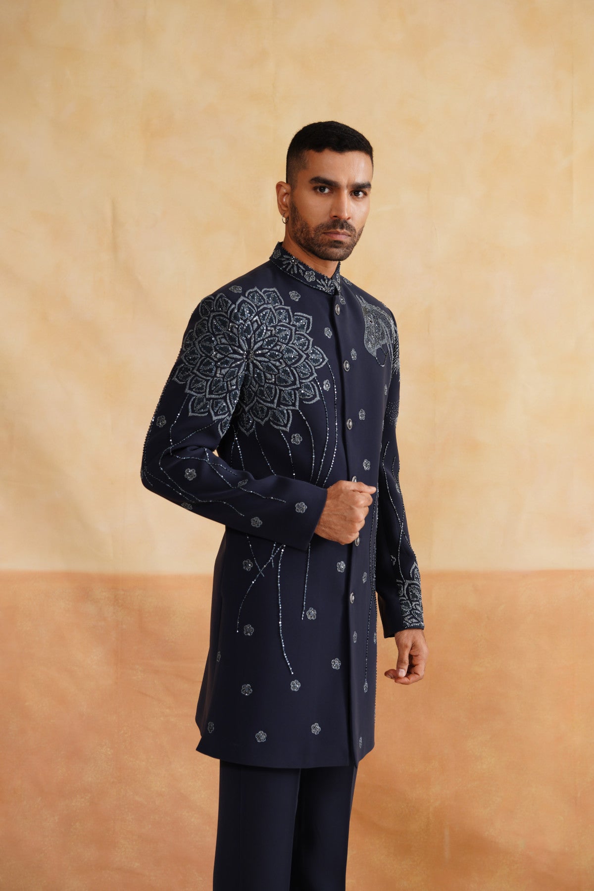 Shop embroidered indo western stylish