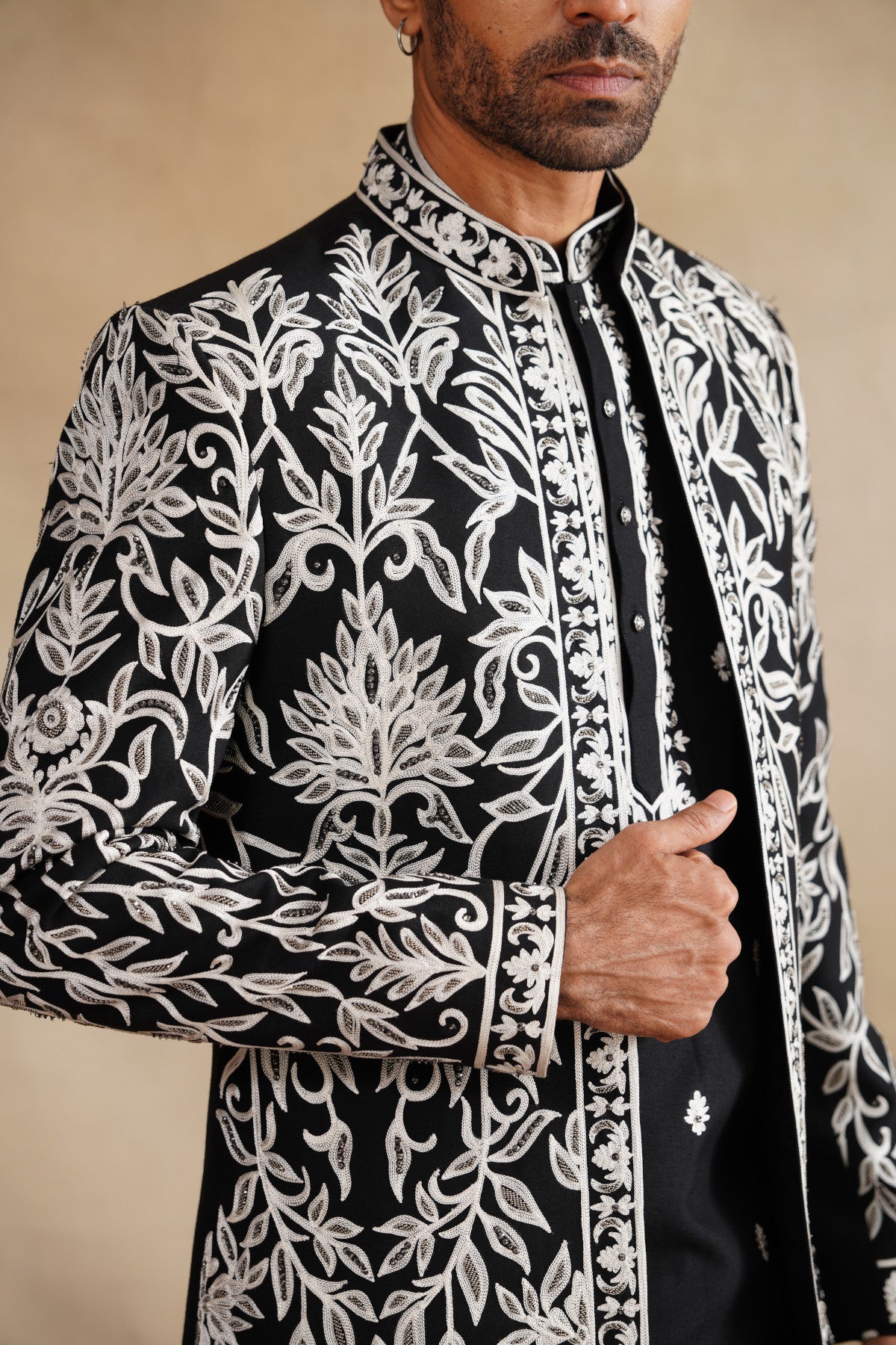 Shop Black Indo Western Wear for Men