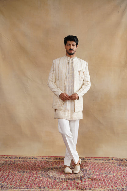 Buy georgette fabric indo western online
