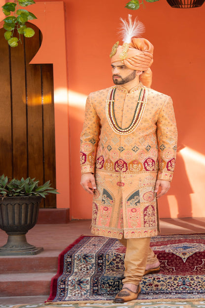 Latest Sherwani Design Marriage- Lagan Wedding