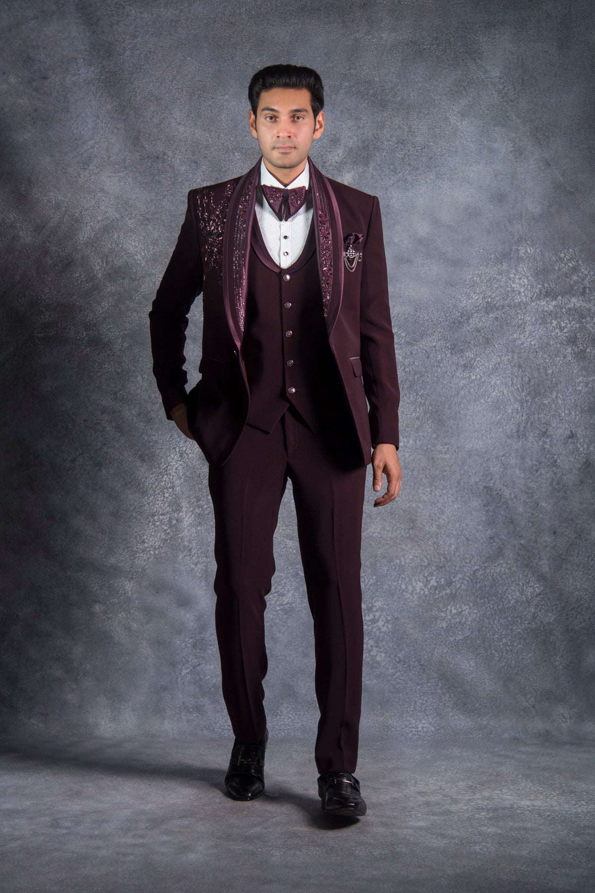 Buy Best Wine Tuxedo Suits for Men Wedding Suits for Men Online