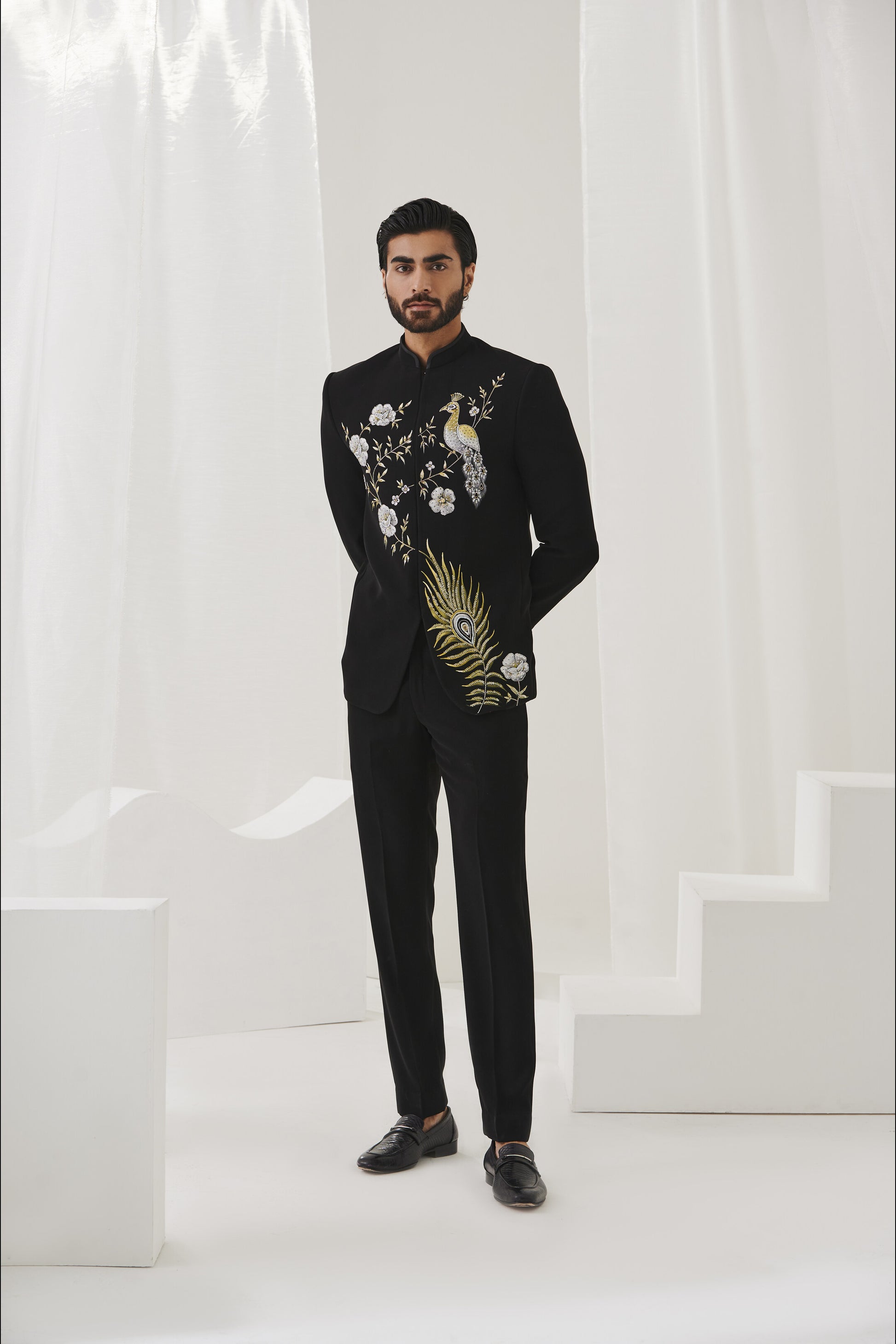 mens bandhgala suit