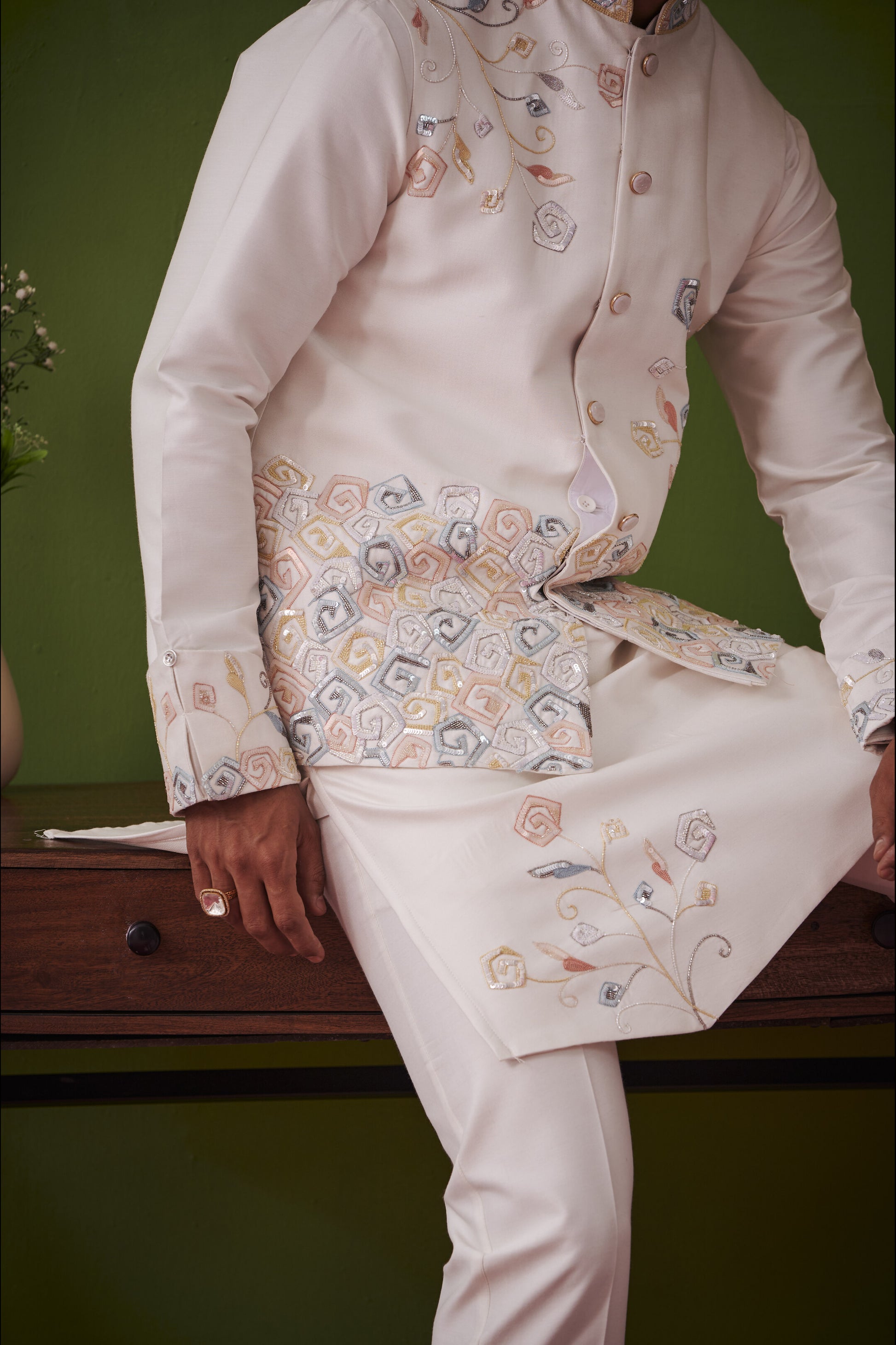 Buy tuxedo waistcoat-Lagan Wedding 