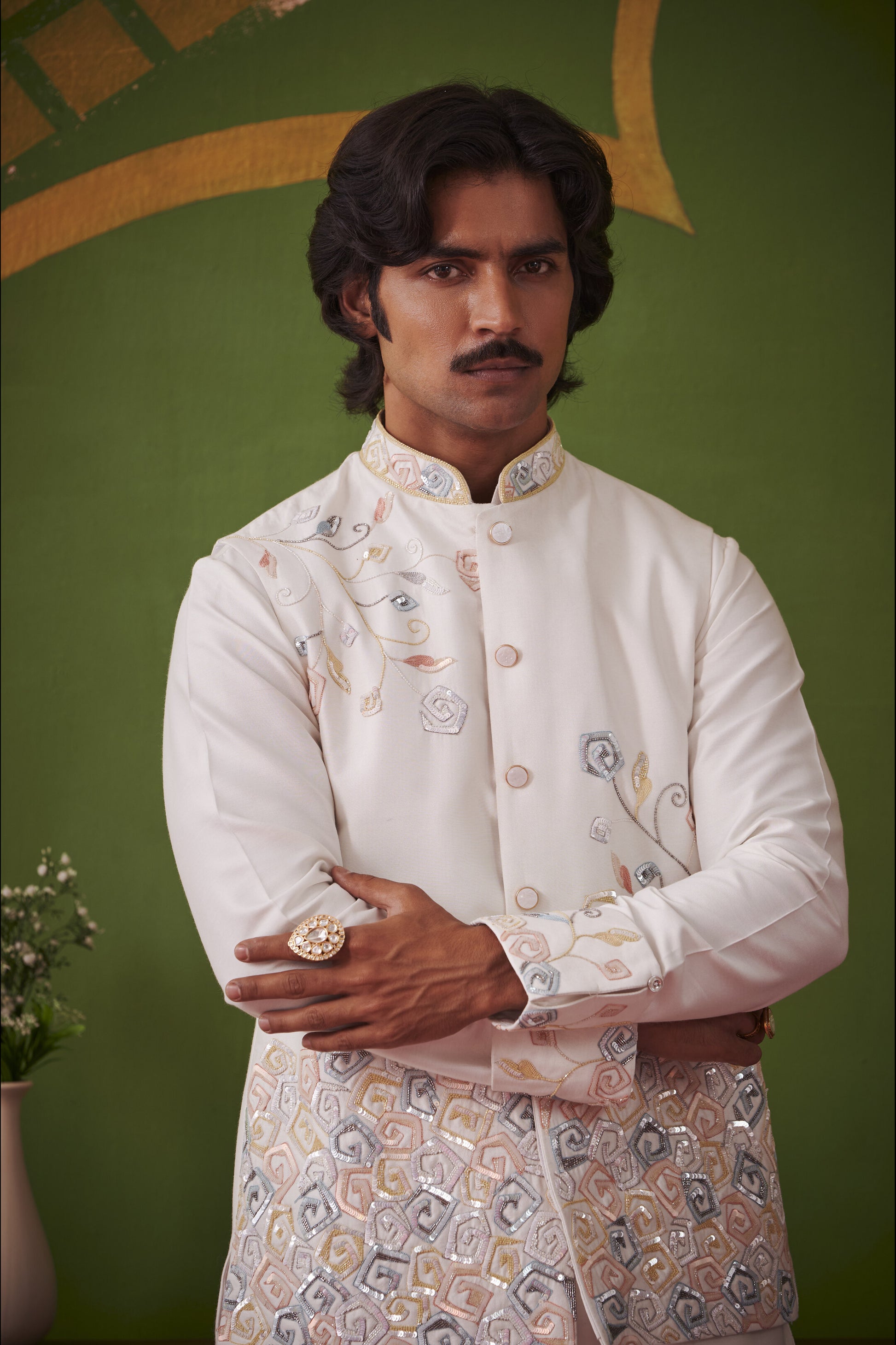 Shop kurta and waistcoat-Lagan Wedding 