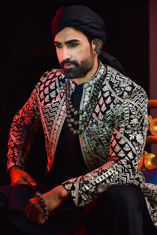 Indo Western Dress for Male - Lagan Wedding