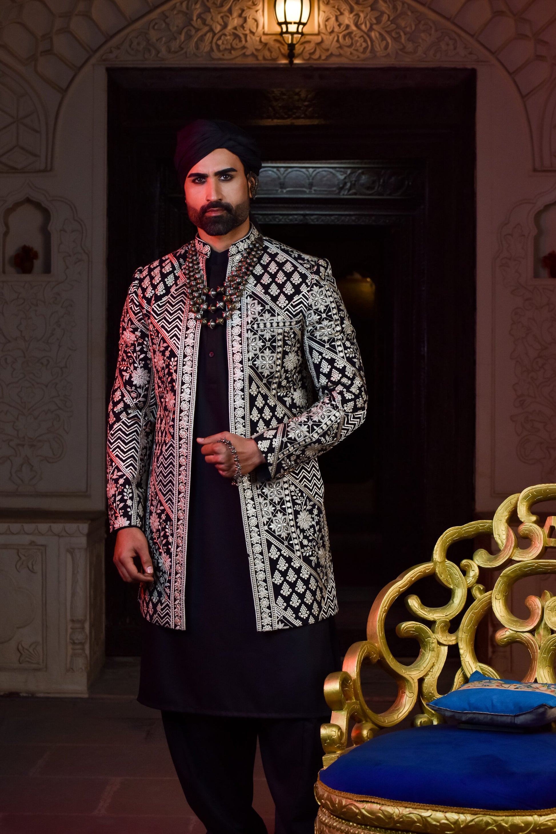 Indo Western Sherwani Online - Lagan Wedding 