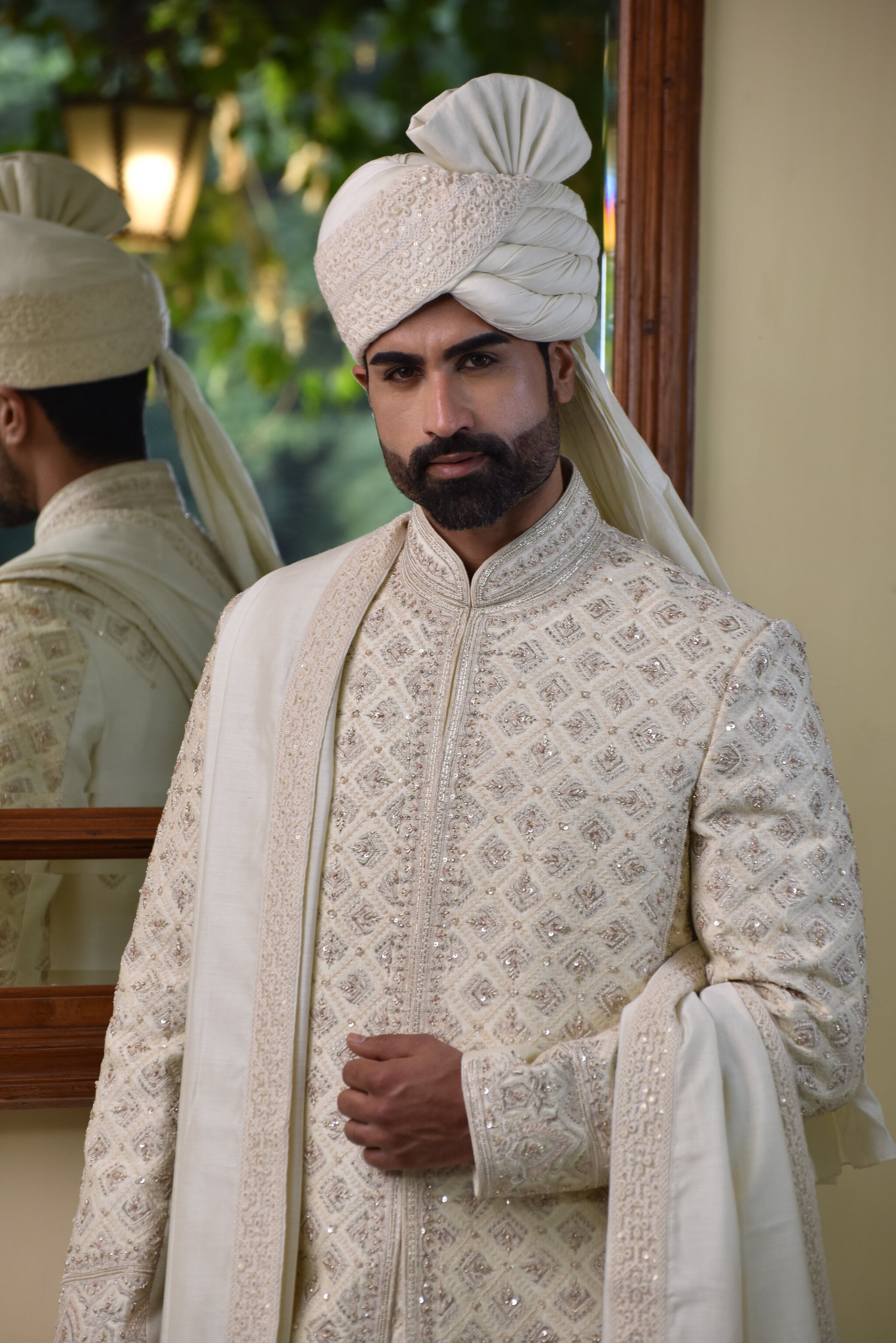Buy Embroidered Sherwani- Lagan Wedding